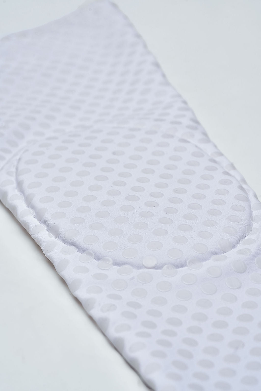 Grippy Thigh Highs with Knee Pads (White) - Divinity Polewear