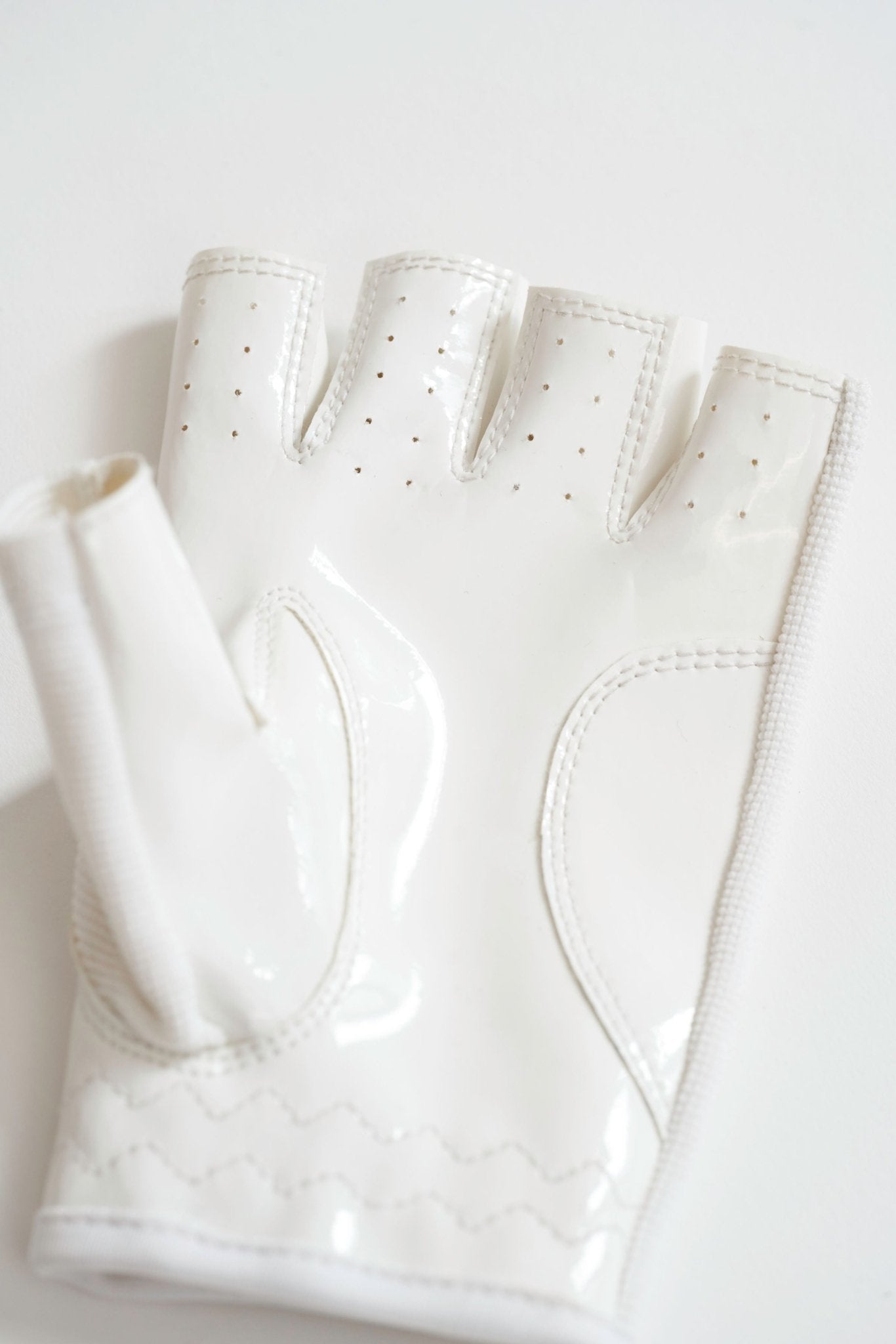 Grippy Gloves (White) - Divinity Polewear