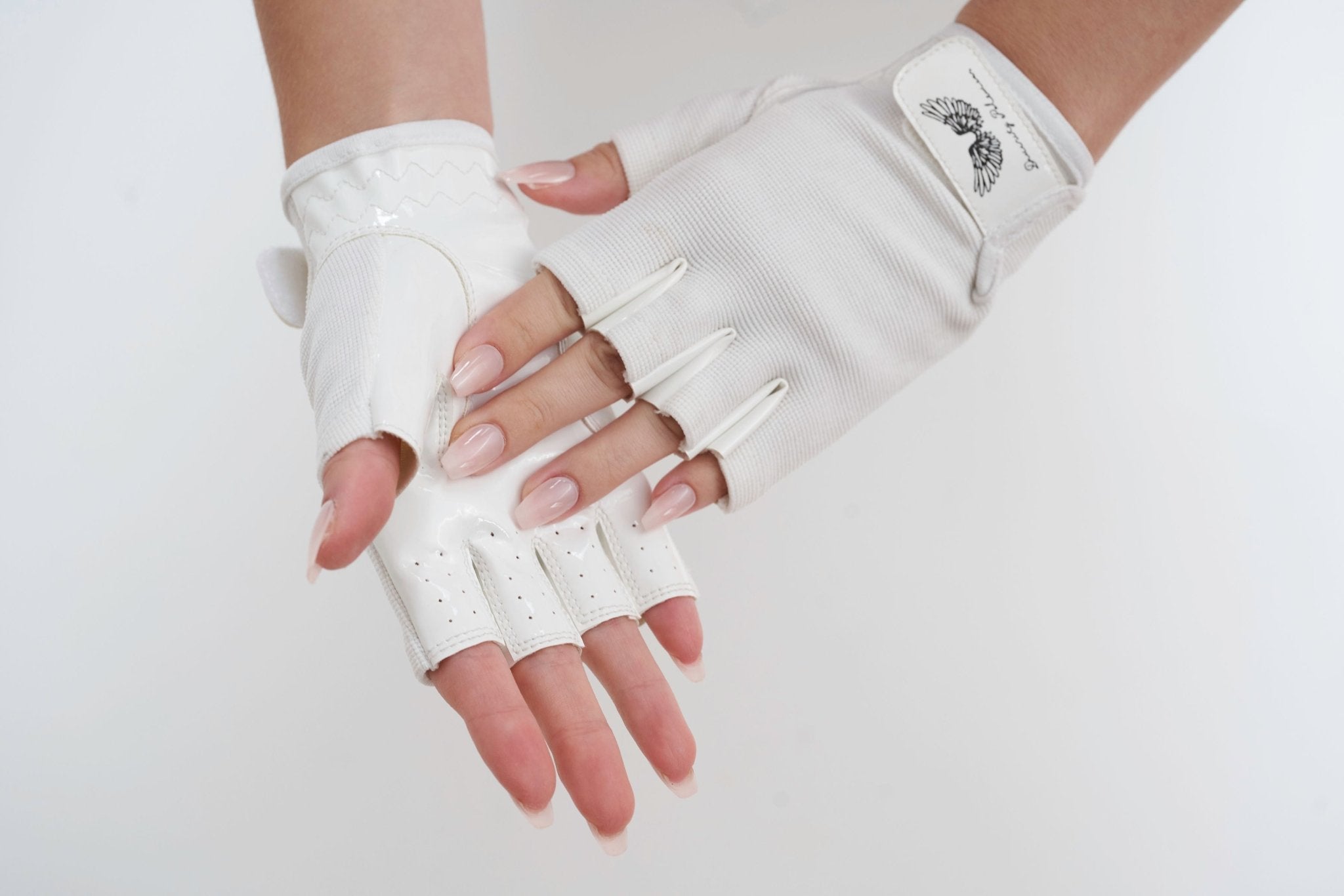 Grippy Gloves (White) - Divinity Polewear