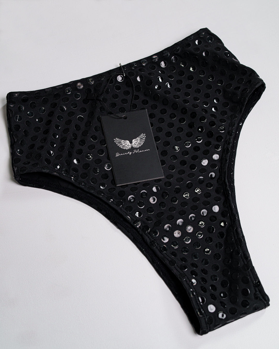 Grippy High-Waisted Bottoms (Black)