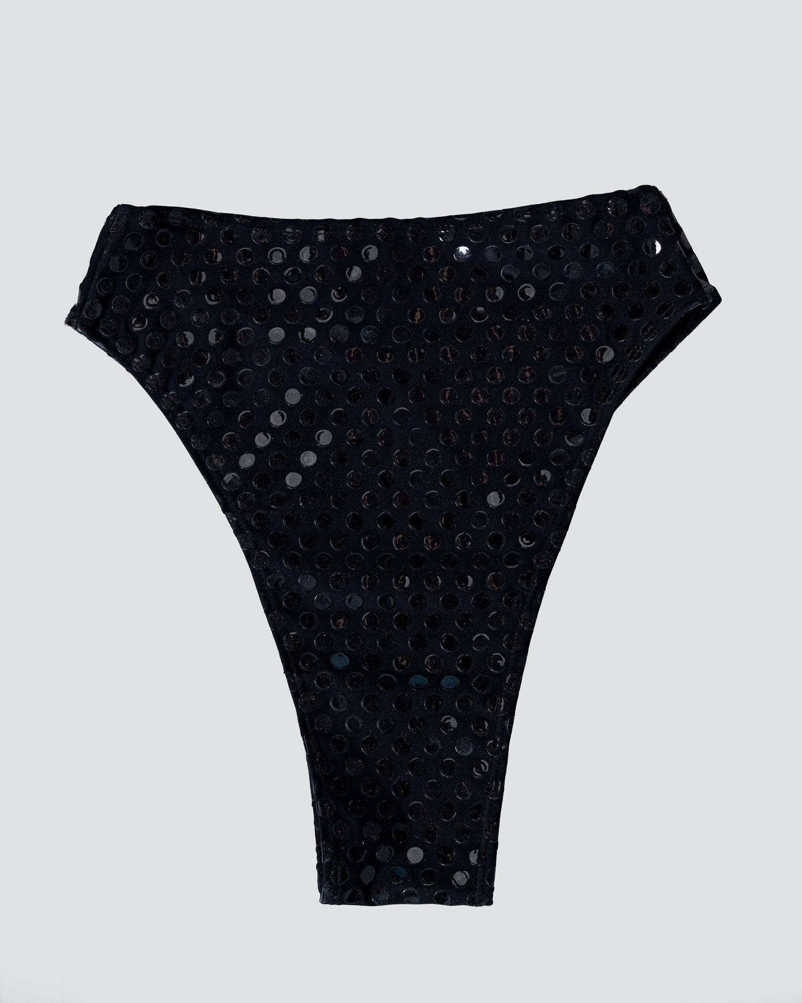 Grippy High - Cut Bottoms (Black) - Divinity Polewear